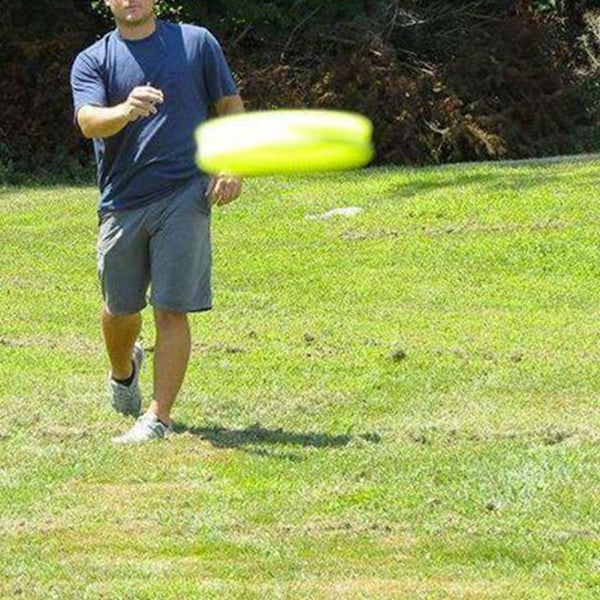 Frisbee Leksak i Gummi, Slitstarkt Lättviktsmaterial För Utomhusleksaker Till Hundar Och Atletisk Träning, Mjuka Och Flexibla Material, Multisportanvändning