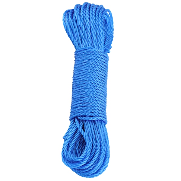 20m Nylon Reb Linje Snor Vasketøjssnor Have Camping Udendørs (Blå)