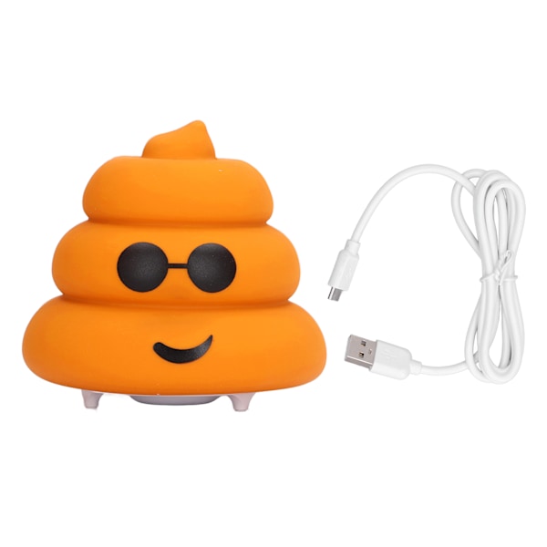 Nattlampa i silikon, julgransform för en söt dekorationsgåva, säker USB-laddning, uppladdningsbar dimbar lampa, mjuk belysning, idealisk för barnrum