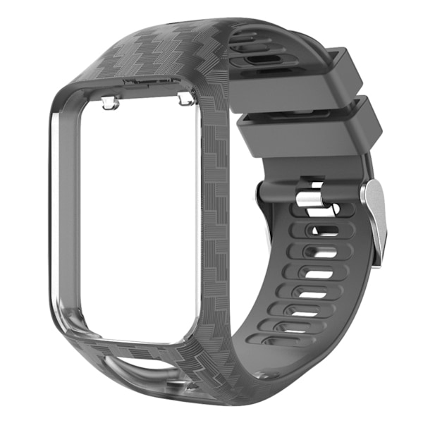 TPE Material Radium Graveret Urrem til TomTom (Grå)