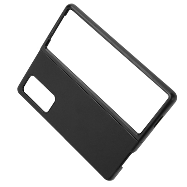 Mobiltelefon deksler støtsikker telefon lærveske skall for Samsung Galaxy Z Fold 2Black