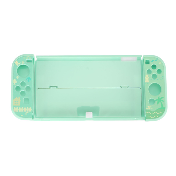 Suojaava pehmeä värikäs täysin kääritty PC kestävä kuori kotelo Switch OLED:lle