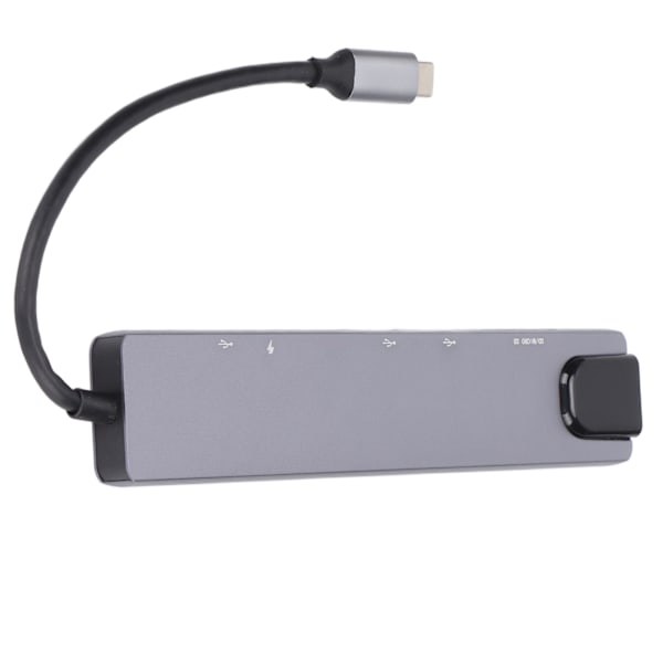 Moniporttinen USB-keskitin 8-in-1 Type C - HD Multimedia Interface USB3.0 USB C RJ45 Muistikortti USB C -keskitin