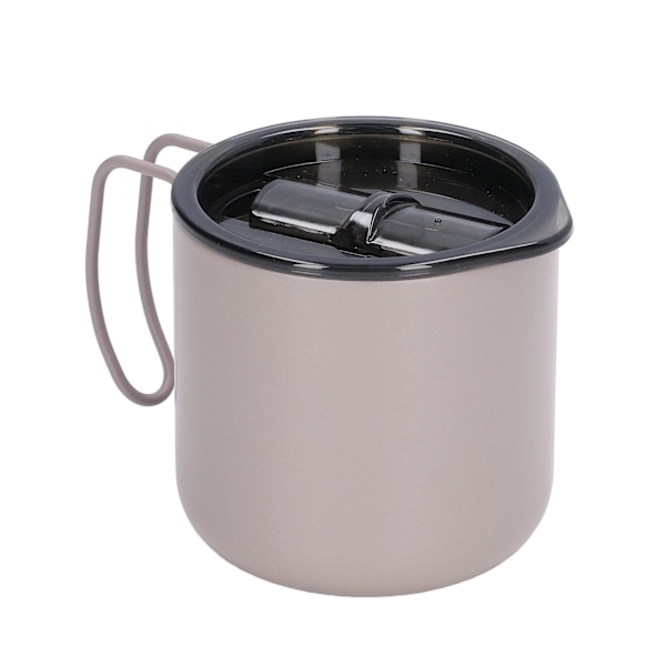 Dubbelväggsisolering för optimal temperaturkontroll, portabel kaffemugg med silikonförseglingslock, vakuumisolerad rostfri stål mugg, mat