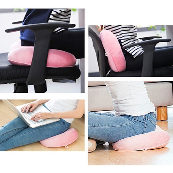 Ortopedisk sittdyna med memory foam för återhämtning efter operation, ihålig cirkulär design, ergonomiskt stöd för Brazilian Butt Lift