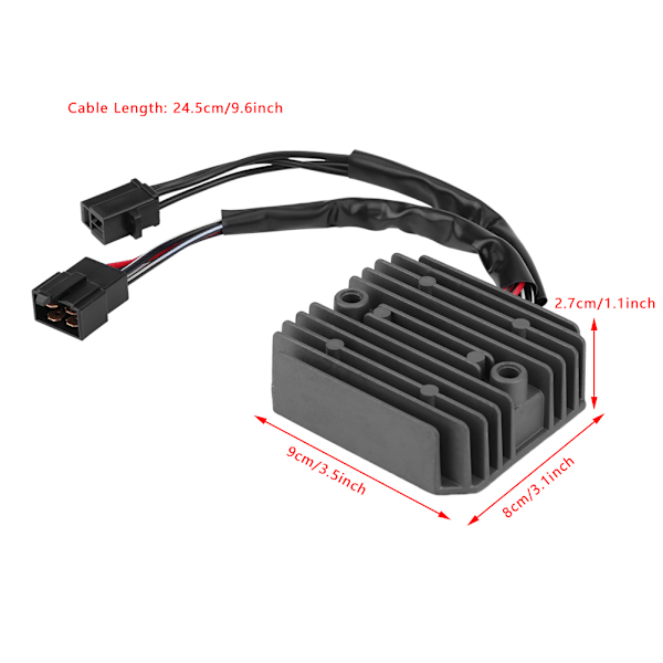 Motorcykel Spændingsregulator Ensretter til Honda VT 600