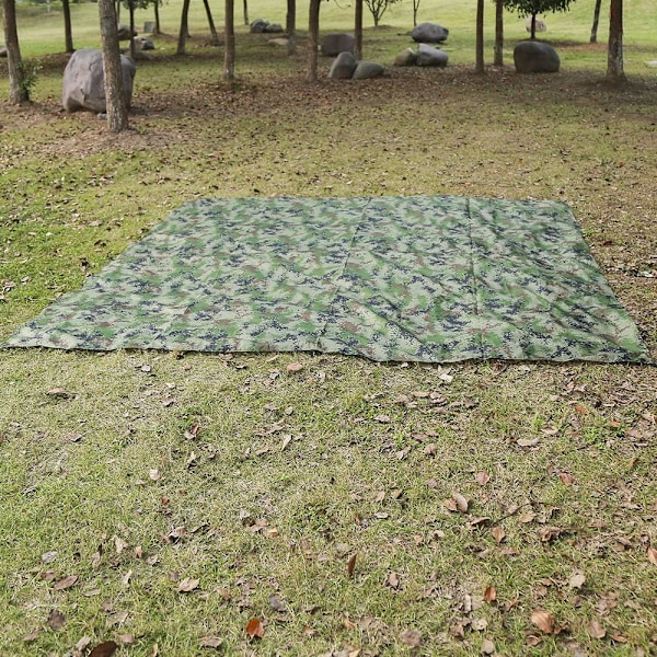 Outdoor Haven Creator, Slät Tålig Polyester & Enkel Installation Lättviktigt, Andningsbart Myggnät För Camping Vandring (Kamouflage)