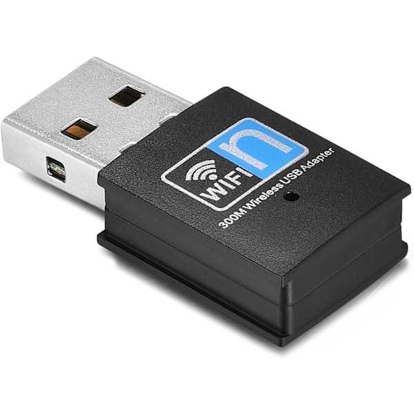 Trådlöst nätverkskort för oavbruten streaming, USB WiFi-adapter med RTL8192EU-chipset erbjuder bred kompatibilitet, Mini-design passar perfekt