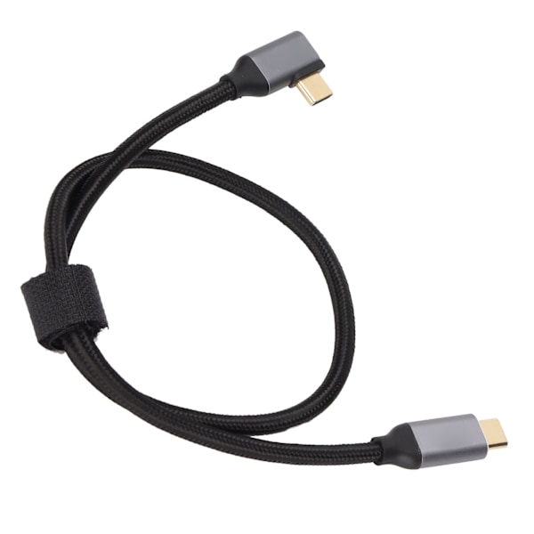 100W 4K rätvinklig 5A typ C PD-kabel för Xiaomi-telefon 90 graders 3.1 typ C-förlängningssladd