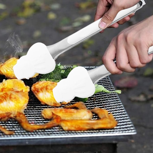 Jul Silikon Mini Tänger, 23 cm Små Tänger För Matlagning, Små Färgglada Tänger För Servering av Mat, Isbitar, Frukt, Socker (Julgran) Style 3