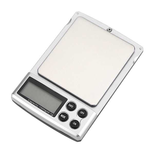1kg/0,1g LCD-skærm elektronisk digital lommejuveler madvægt