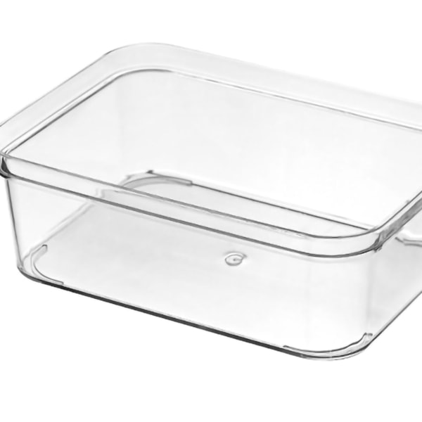 Skuffeskuffer i holdbart, transparent plast