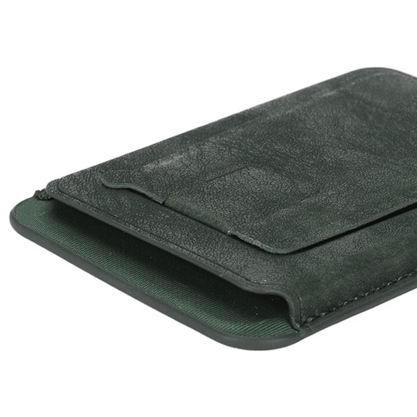 Snap On Magnetisk Stativ Magnetisk Stativ Kortholder Kompatibel Pung Understøtter 2 Kort med 3 Telefon Stativ Tilstande Grøn
