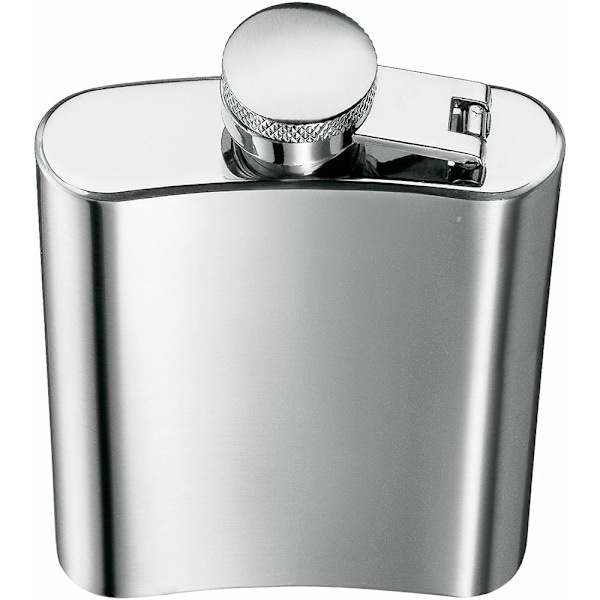 Personlig fickplunta för bröllopspresenter, elegant design, hållbar och läcksäker fickplunta i titanlegering för marskalkar och brudtärnor (220 ml)