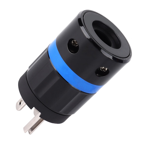 Monosaudio Audio Strömkontakt Ren Koppar Rodiumpläterad Strömkontakt 100250V (M104R (Hane))