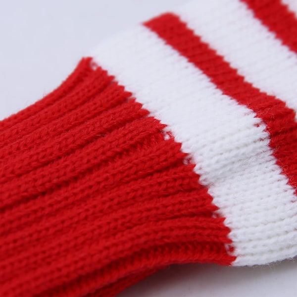 Sock Golfklubbhuvudskydd, Anti-Noppbildning Dubbla Lager Tvättbart Set om 3, Designade för Driver, Fairway, Hybrid, Lätt På-Av Lång Halsskydd, Gåva