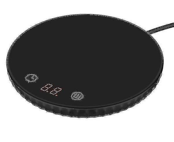 Mini intelligent konstant temperatur varmeunderlag med timerfunktion, hvidt LCD-display