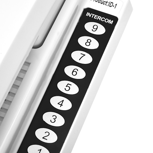 433Mhz trådlöst intercomsystem Säkra Walkie Talkie-handenheter Utbyggbar för lagerkontor