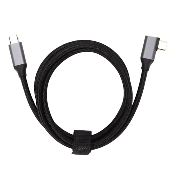 100W PD Nylon Flettet USB C Hurtiglading Kabel USB 3.1 Gen2 10Gbps 3 Kabel 4K 60Hz（1m）