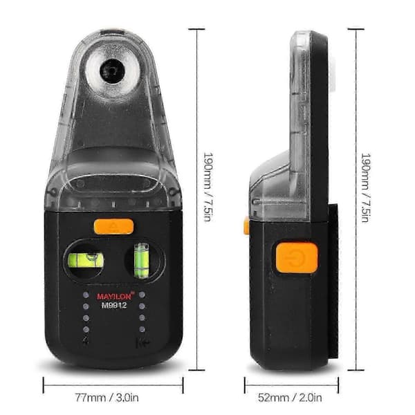 Laser-vaterpass med linjelaser, borestøvsamler, laserstativ og laser