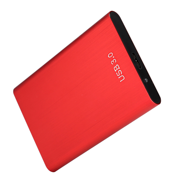 2,5-tommers SATA USB 3.0 bærbar 7-9,5 MM harddisk SSD-kabinett eksternt bærbar diskveske (rød)