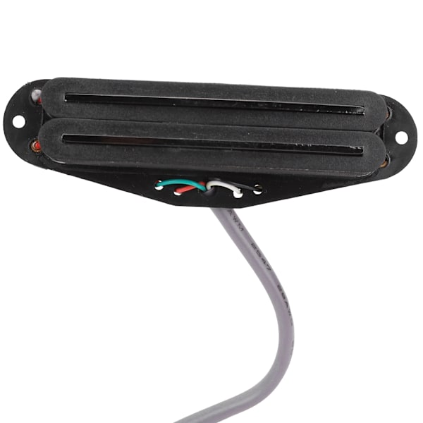 GMN07 Elektrisk gitarr pickup svart dubbel skena 4 kärna sladd pickup för 6 strängar gitarr