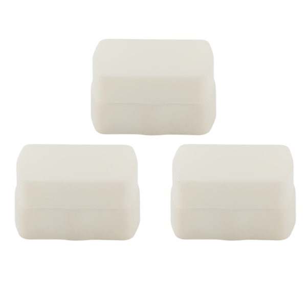 3 stk. Mini Digitalkamera Flash Bounce Diffusere Softbox Passer til Canon 580EX Topp Flash Hvit
