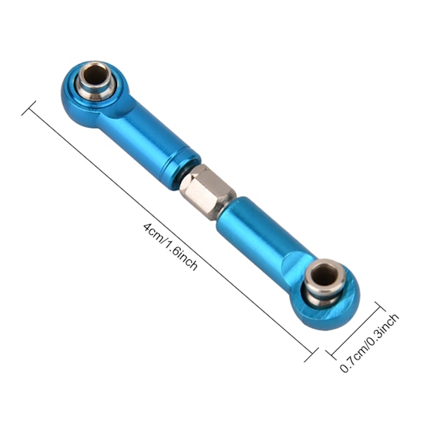 RC-lastbils uppgraderingsdelar metallstyrstångsats för WLtoys 1/18 modellbil