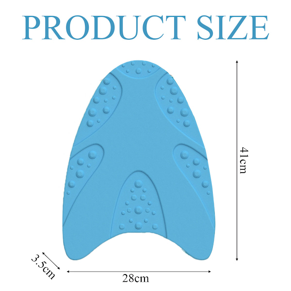 Simträning Hjälpmedel, Kickboard Plus Ergonomisk Form För Naturlig Simposition, Långvarig Hållbarhet Högdensitets EVA-skum Kickboard,