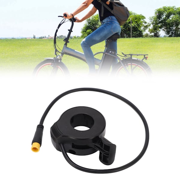 Hastighetskontroll Fingergasreglage, Högkvalitativ Plast Kompakt Och Lätt Design För Elscooter Konvertering, Höger & Vänster