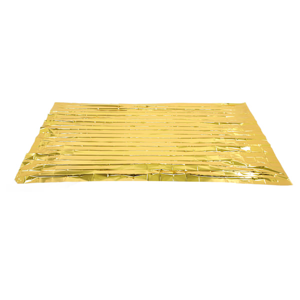 Mylar Överlevnadsfilt För Utomhusaktiviteter, Vindtät Rivtålig Dubbelsidig Nödfilt, Lättvikts Nödfilt För Resor