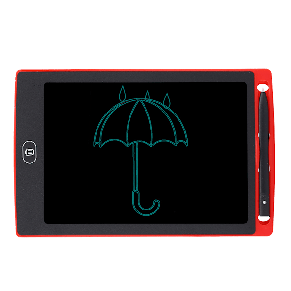 8,5-tums LCD-ritplatta Barn Smart Graffiti Ritplatta Monokrom Handskrift