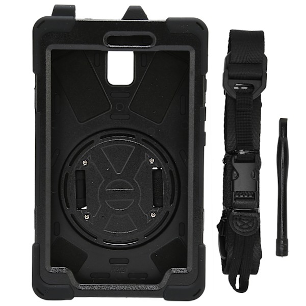 Tabletskyddsfodral för Galaxy Active 3 2020 T570 T575 8 tum surfplattafodral med handrem stativ axelrem