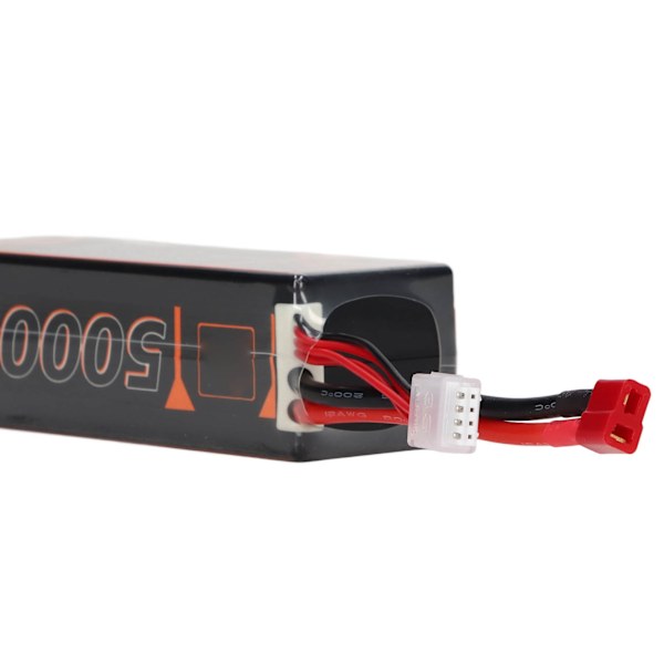 11,1V 5000mAh 100C 3S LiPo-batteri med T-formad röd kontakt, tillbehör för FPV RC Racing Car Quadcopter