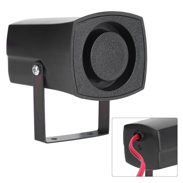 110-120dB Auton peruutusvaroitin 6-ääninen summeri torvi hälytys sireeni kaiutin 12V
