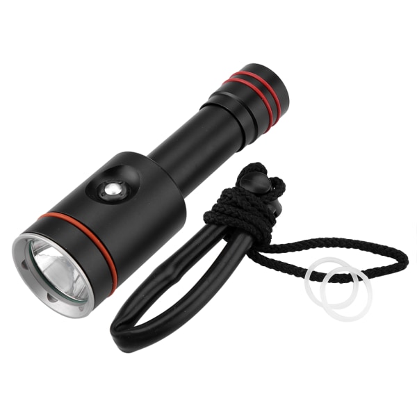 8000 Luminous LED L2 Fotografering Dykking 100m Lommelykt