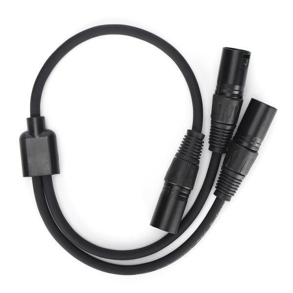 JORINDO JD6072 XLR Han til Dobbelt XLR Han Kabel Y-Type Splitter Audio Adapter Linje 0,5m