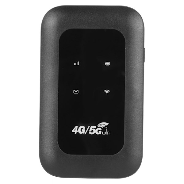 4G WiFi-router med Micro SIM-kortslot, 150 Mbps, 8 brugere, 2100 mAh mobil WiFi-hotspot til bærbar computer, telefon og computer