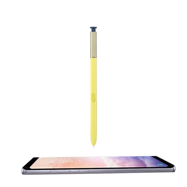 Plastik Skal Touch Screen Pen til Samsung Note 9 N960F N960U (Gul)