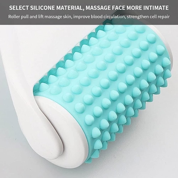 Bärbar & Trendig Massagerulle, Ergonomisk Design Manuell Verktyg för Smal & Hälsosam Smärtlindring Efter Träning, Kylande Ansiktsbehandling för Djupvävnadsbehandling