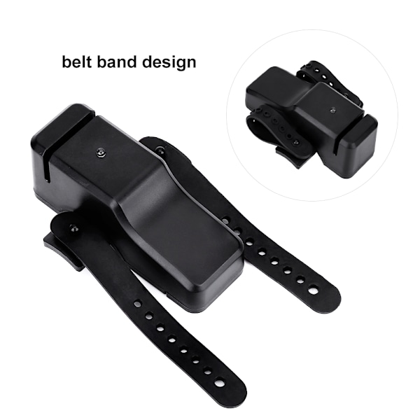 ABS Nattvision Ljudlarm Bite Indikator Bälte Band Fiske Alarm Svart