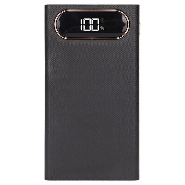 L12 22.5W 12x18650 Svetsfri Batterilagringsbox LCD-skärm Bärbar DIY Powerbank