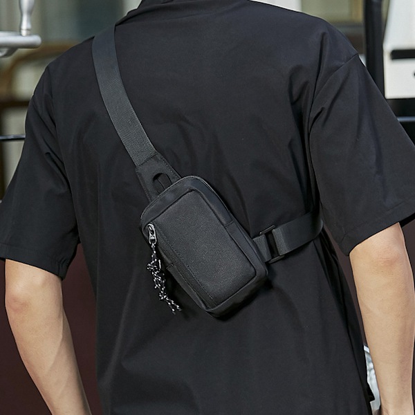 Varkaudenesto vedenpitävä reppuhihna rinta crossbody-laukku pyöräilyurheilu
