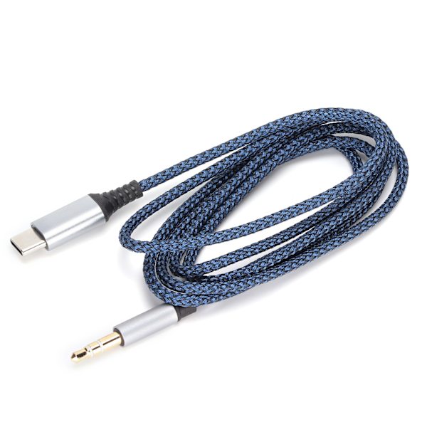 2in1 Aux-äänikaapeli TypeC USBC - 3,5 mm auton AUX-äänikaapeliadapteri