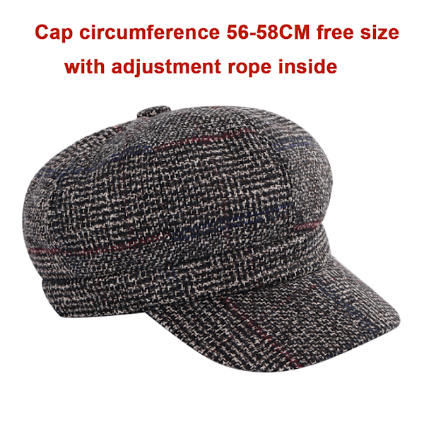 Kvinners Beret Newsboy Hat Fransk Stil Cap Klassisk Høst Vår