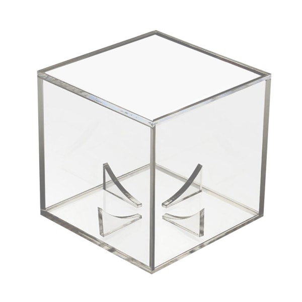 Akryl Baseball Box Display Tennis Ball Transparent Case för Souvenir Förvaringslåda Hållare UV-skydd Dammtät