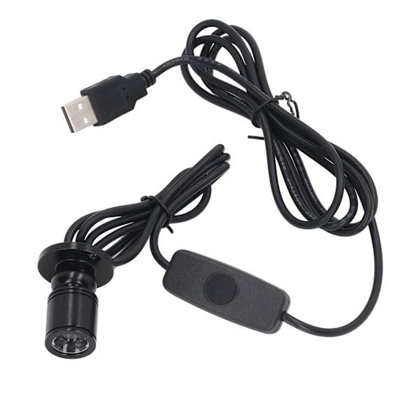 5V Mini Spotlys - Lys USB-dæmpbar LED-spotlight med 6,6ft kabel til udstillingsvindue, smykkeskab, veranda