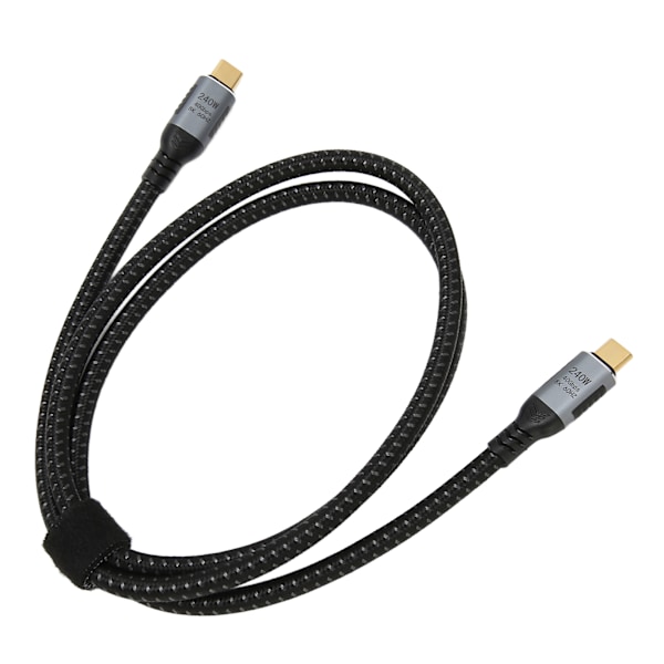 USB 4.0 Gen 3 datakabel 40 Gbps överföring 240 W laddningsstöd 8K 60 Hz skärmtyp C till typ C-kabel för bärbar dator surfplatta