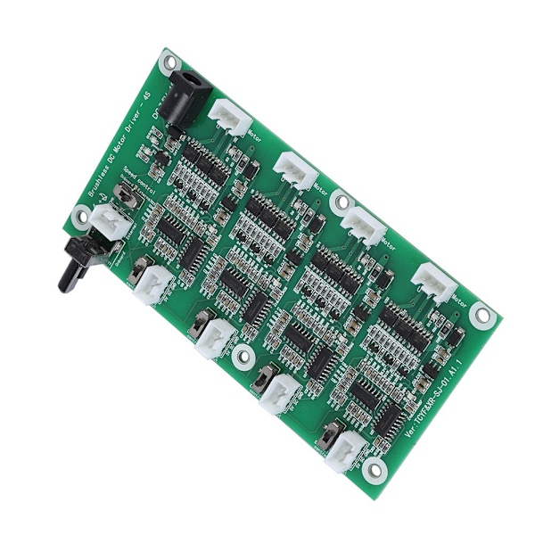 4-kanals borstlös motor PWM flerstegs skydd borstlös motor hastighetsregulator drivrutin