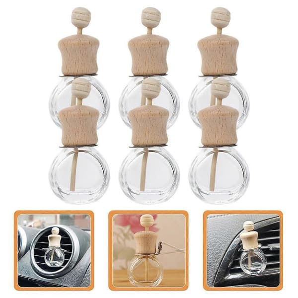 6 stk. Aroma Diffuser Hjem Luftventil Duft Diffuser Lille Aroma Diffuser Diffuser Flaske Ornament